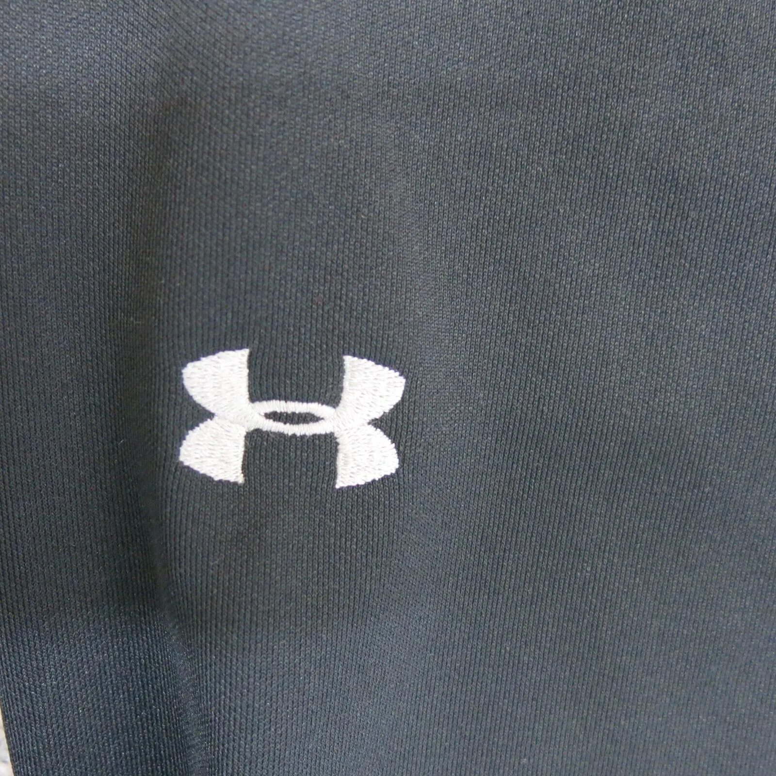 Adidas Women Activewear Capri Pant Elastic Waist High Rise Black Size Medium
