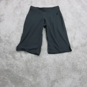 Adidas Womens Capri Leggings Pant Athletics Training Jogging Black Size Large