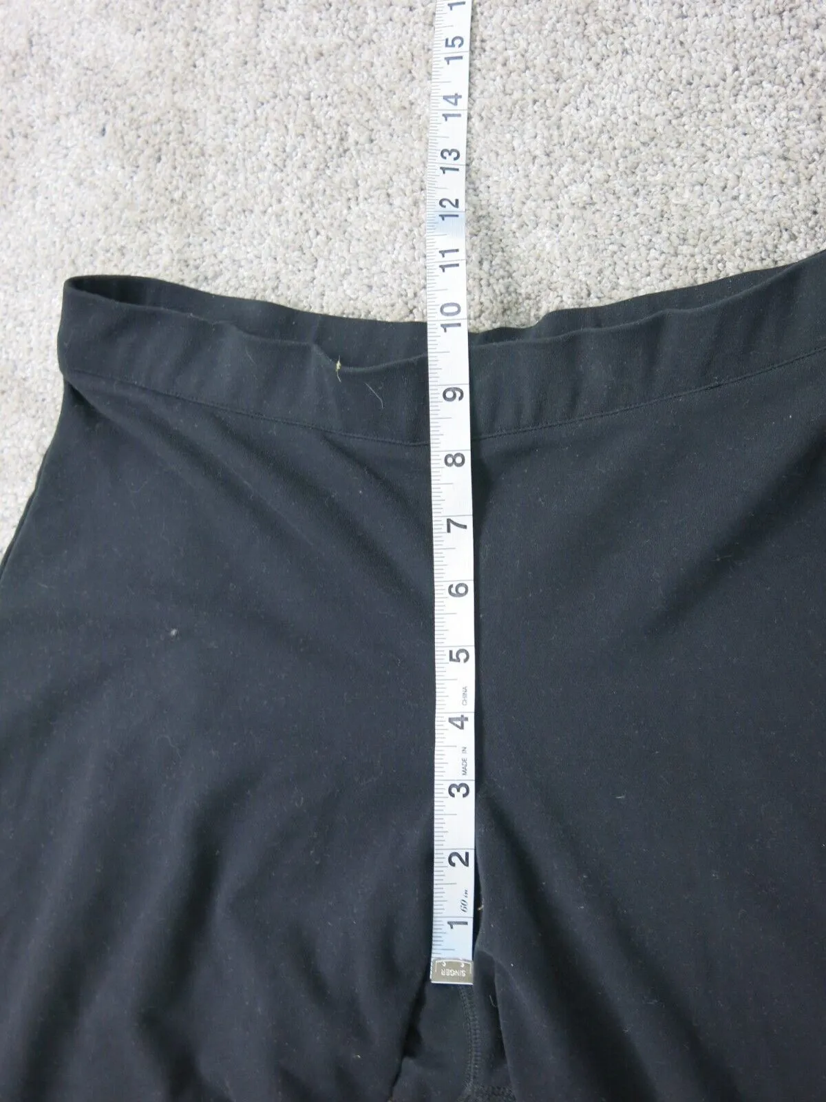 Adidas Womens Capri Leggings Pant Athletics Training Jogging Black Size Large