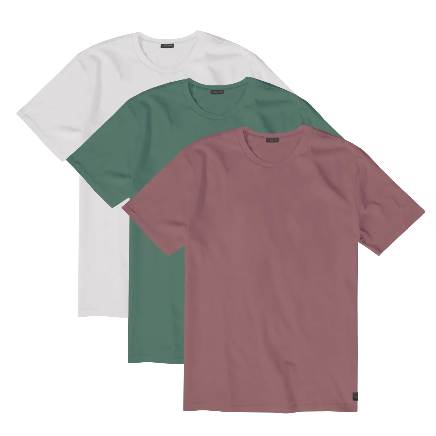 AGT Mens 3 Pack Cotton Tees HEW