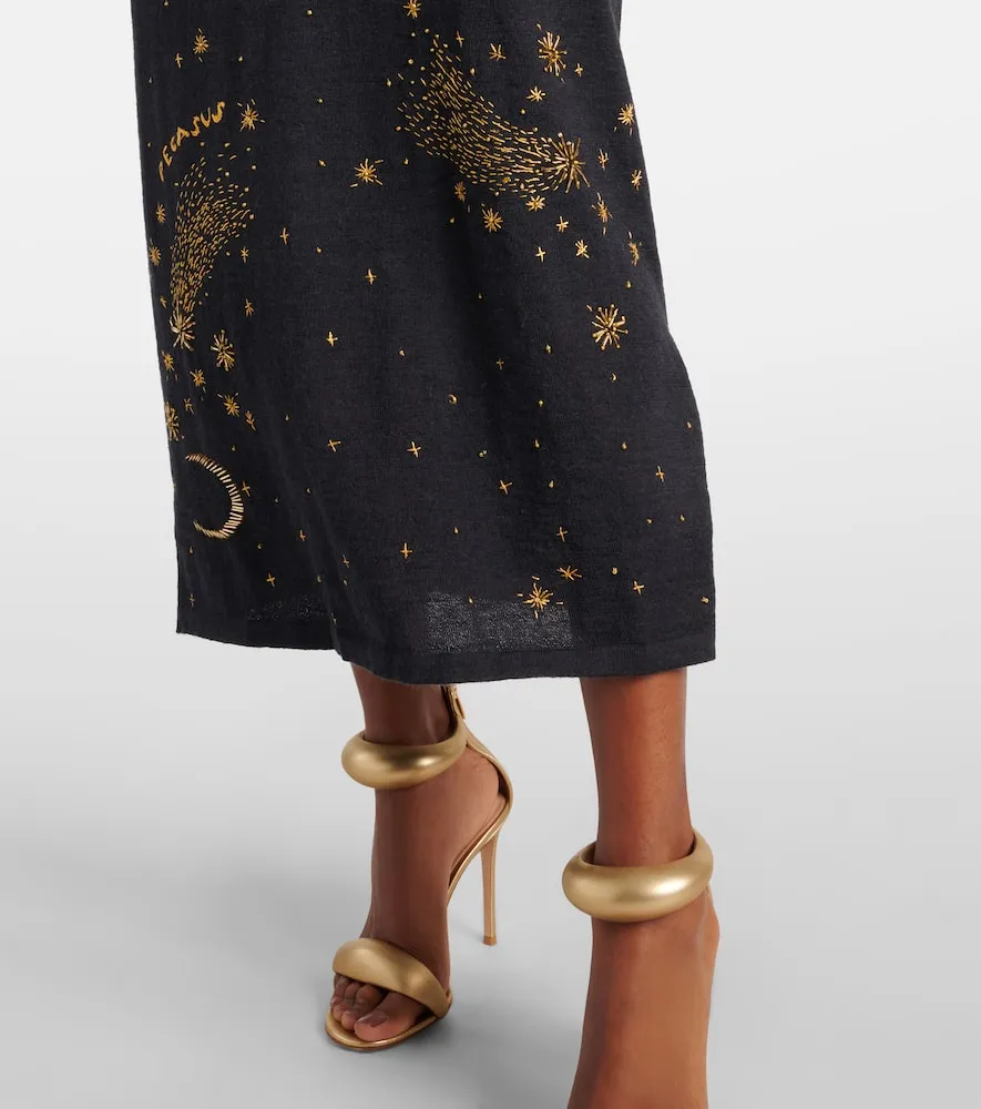 Altuzarra Denise wool and silk gown