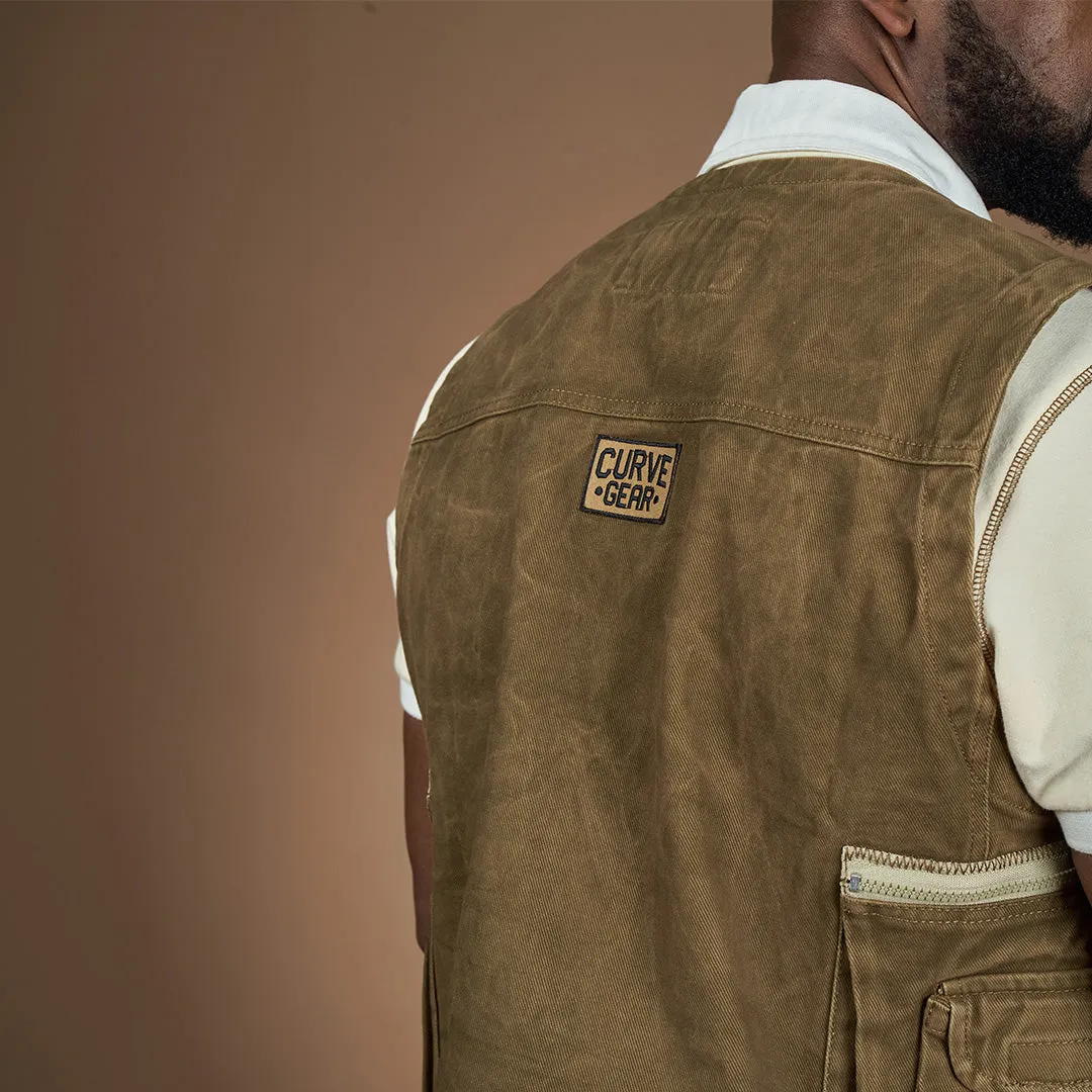 Anchor Utility Vest Brown