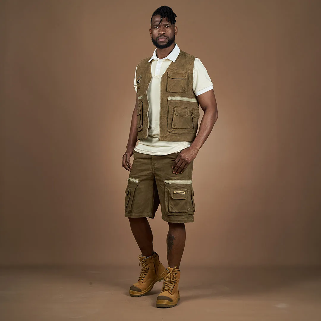 Anchor Utility Vest Brown