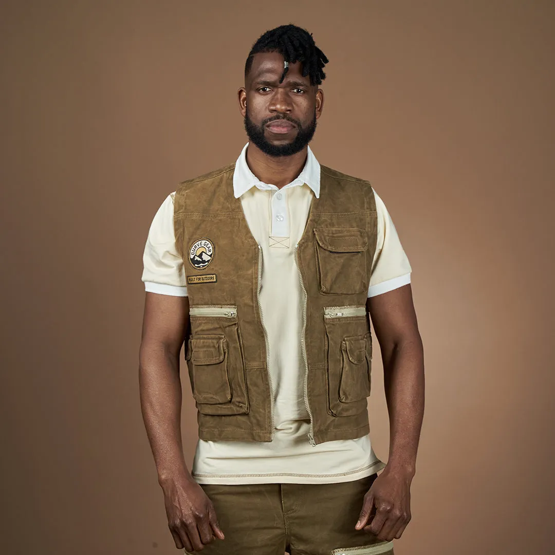 Anchor Utility Vest Brown