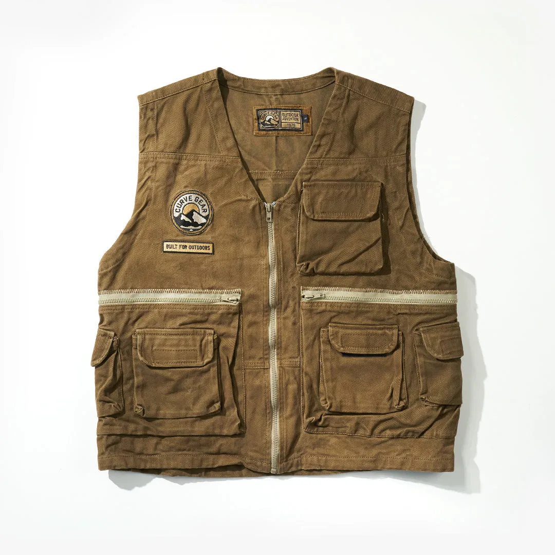 Anchor Utility Vest Brown