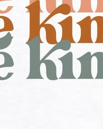 Be Kind Boho Short Sleeve Graphic Tee | White