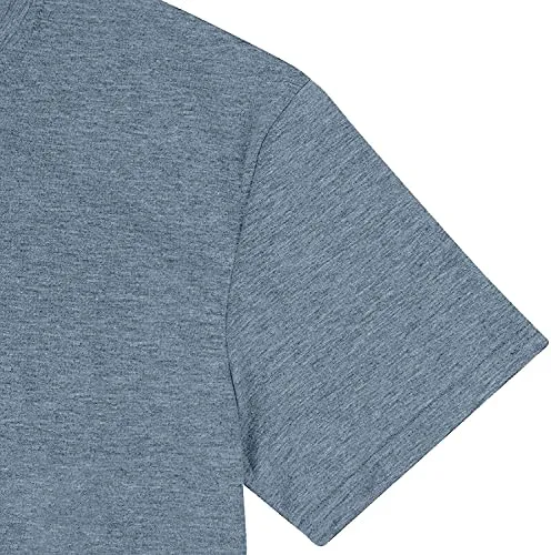 Beach Heartbeat T Shirt for Women Love Heart Graphic Tees Print Shirts Short Sleeve Casual Summer Vacation Tee Tops-Blue S