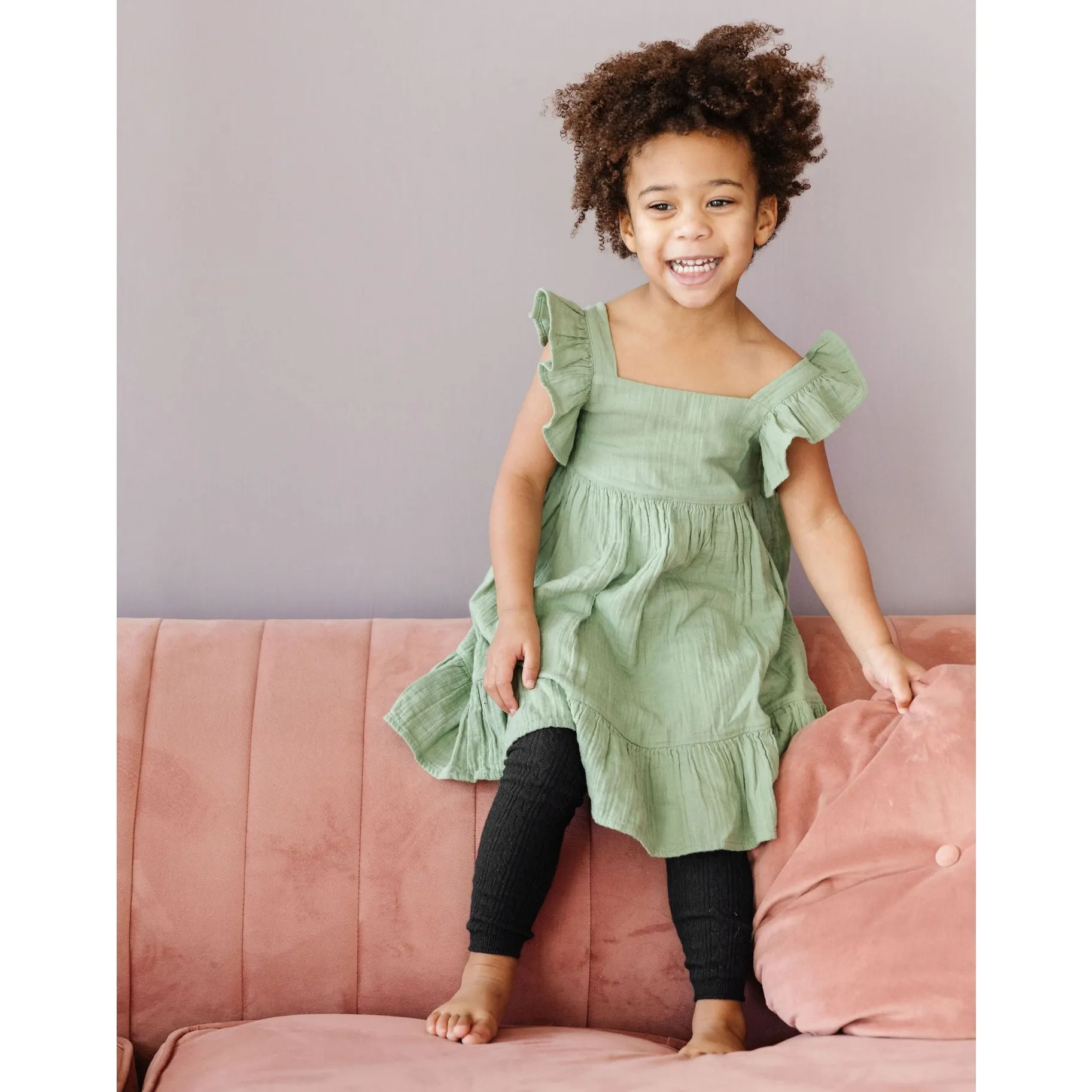 Black Cable Knit Footless Tights