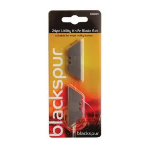 Blackspur Utility Knife Blade Set 24 piece
