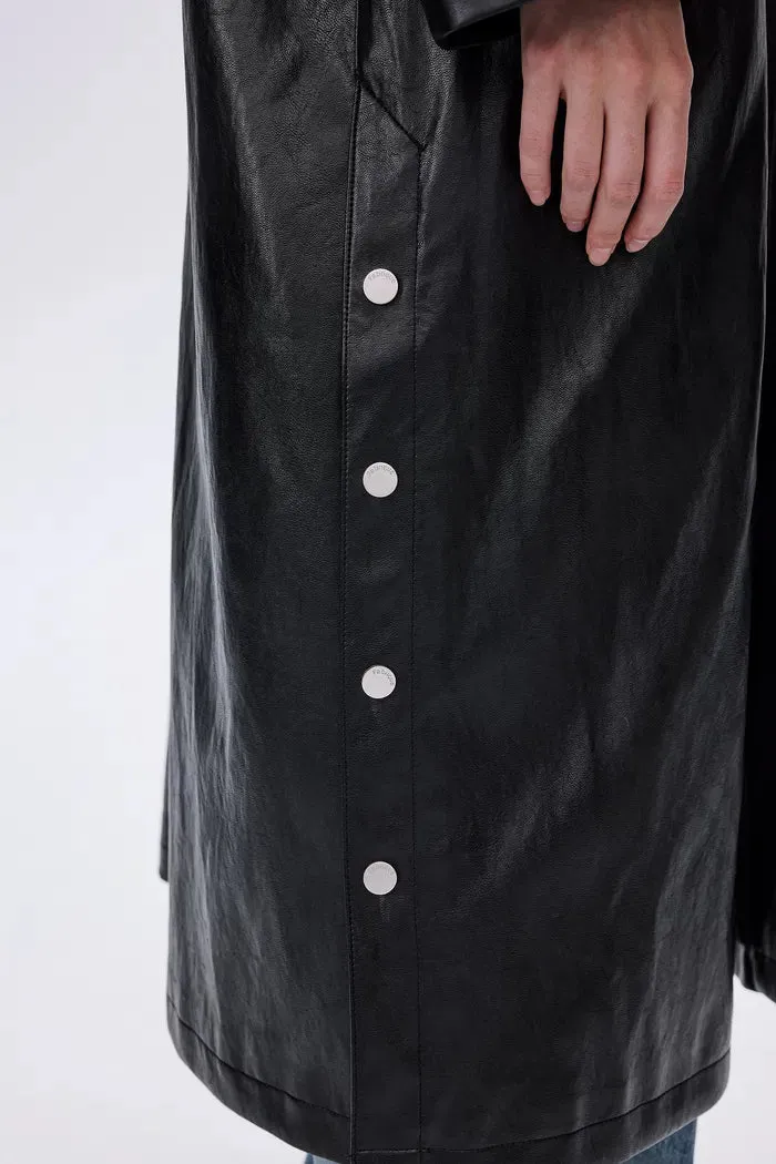 Blanca Trench Coat in Eco Leather