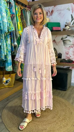 Boho dress- pink
