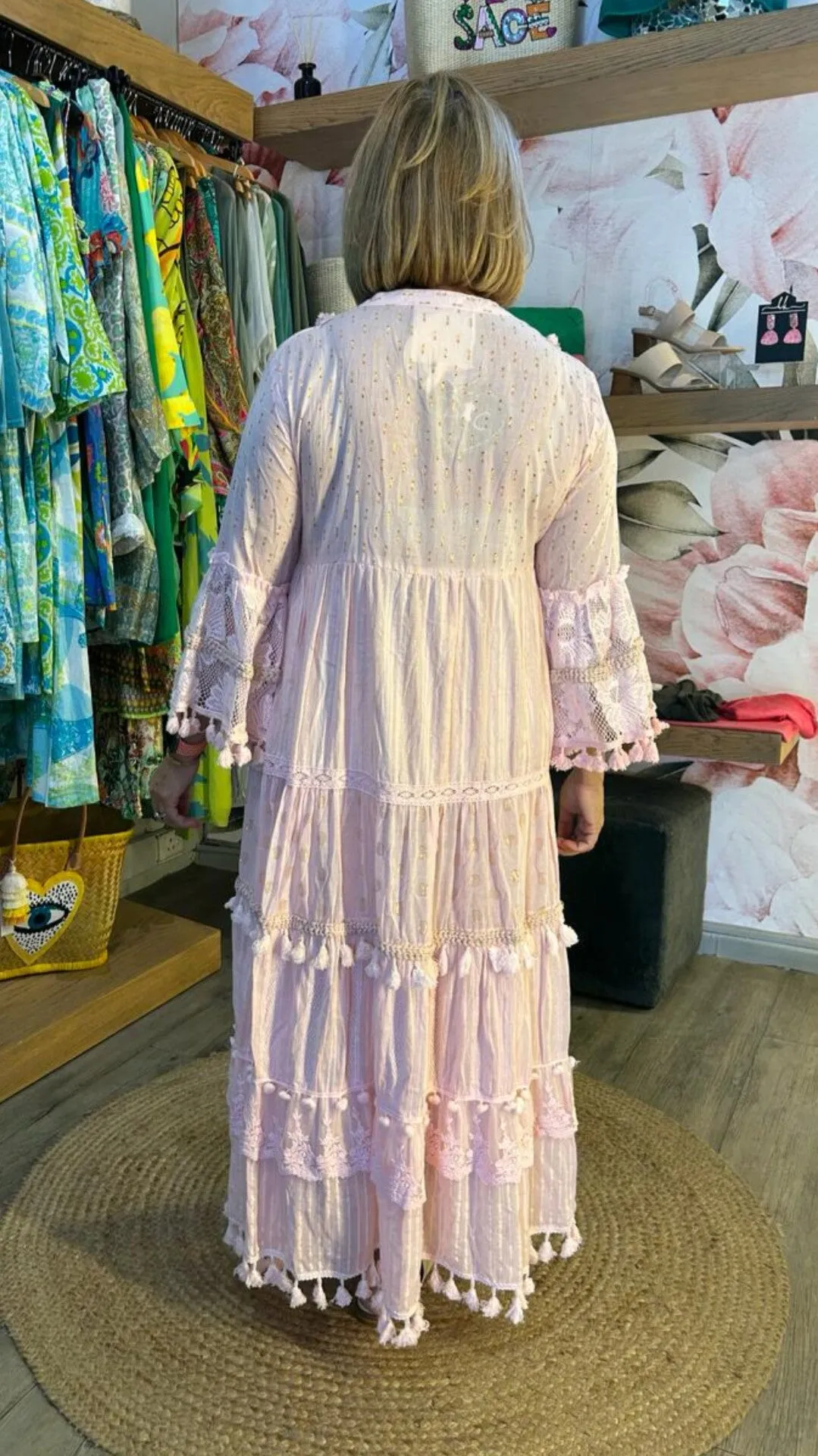Boho dress- pink