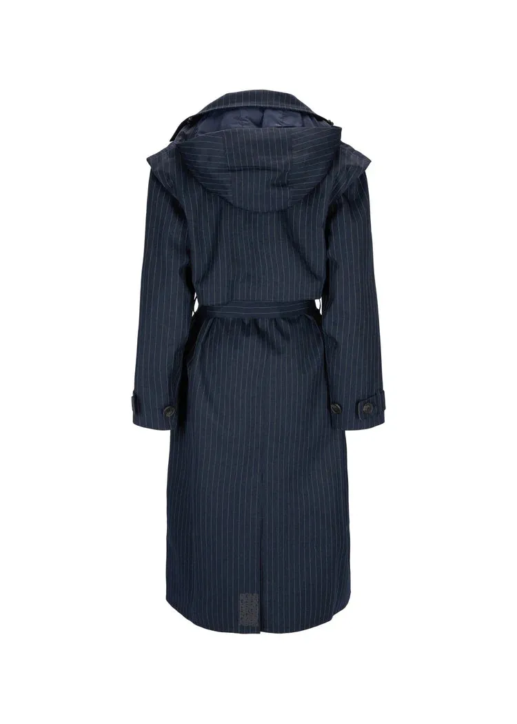 BRGN REGNDRAPE TRENCH COAT 224