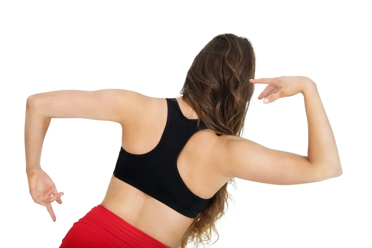 Capezio Racerback Bra Crop Top Adults TB239W
