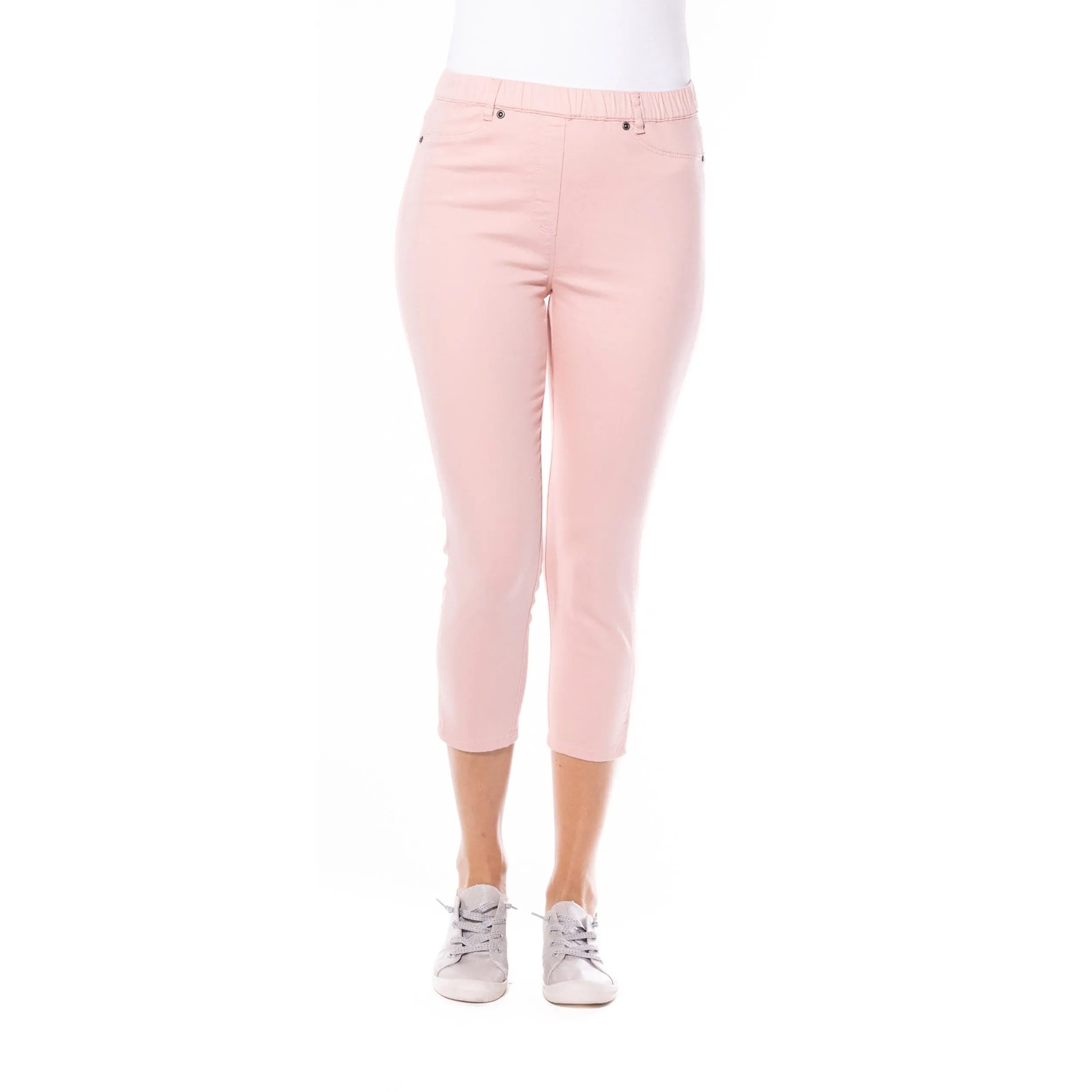 Capri Jeggings by Café Latte - Dusty Pink