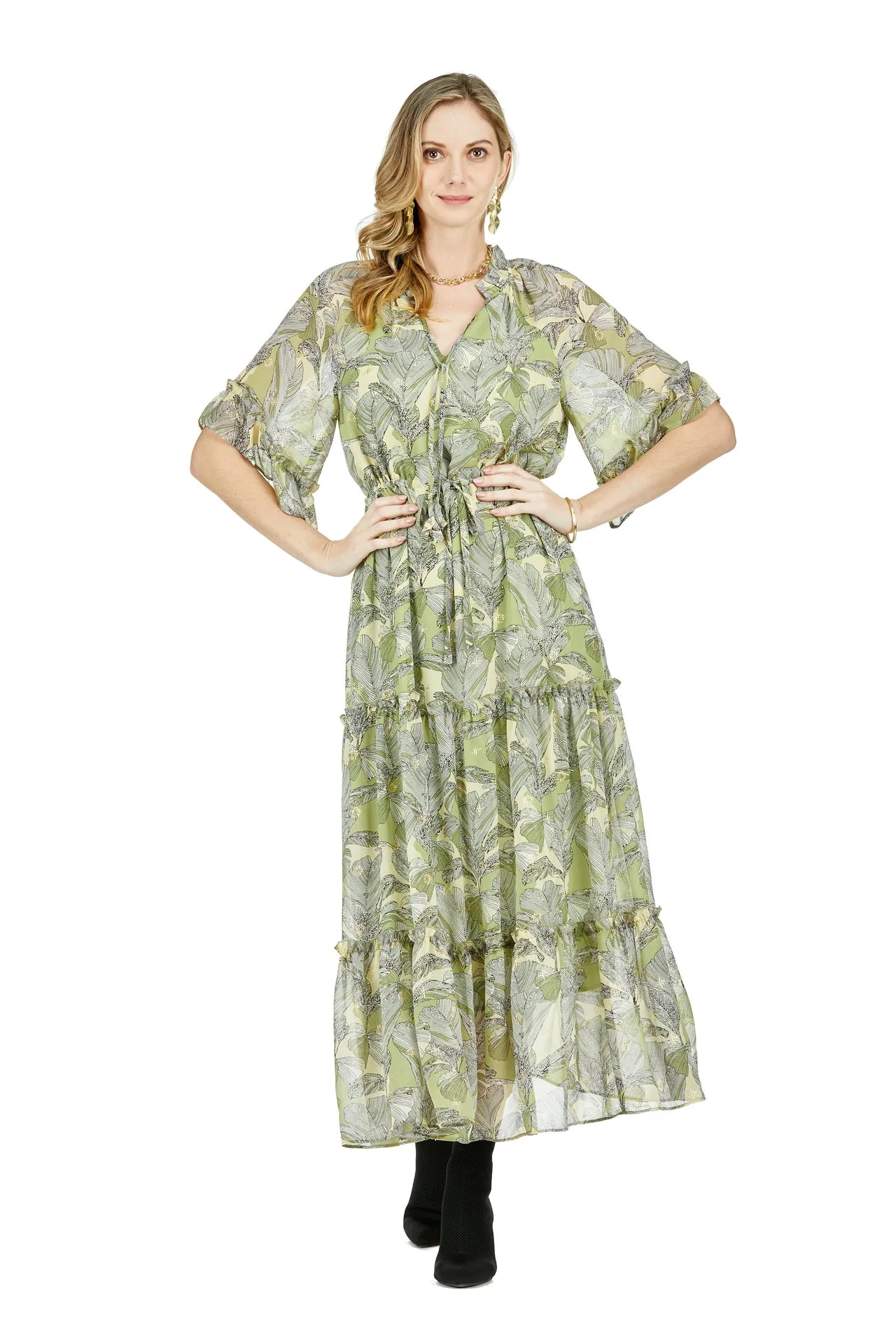CINCH WAIST MAXI