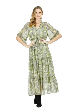 CINCH WAIST MAXI