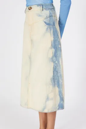 cloud midi skirt