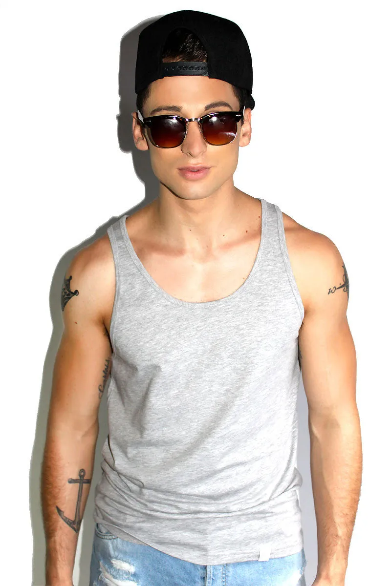 Core Racerback Tank-Grey