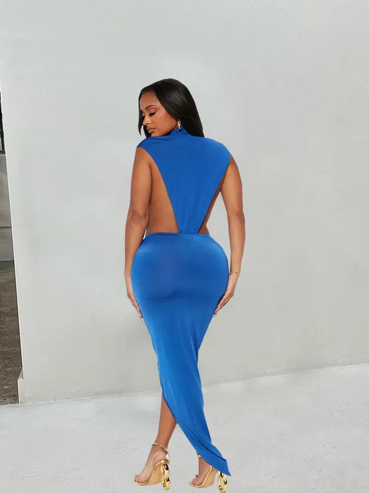 Dejavu Ruched Maxi Dress