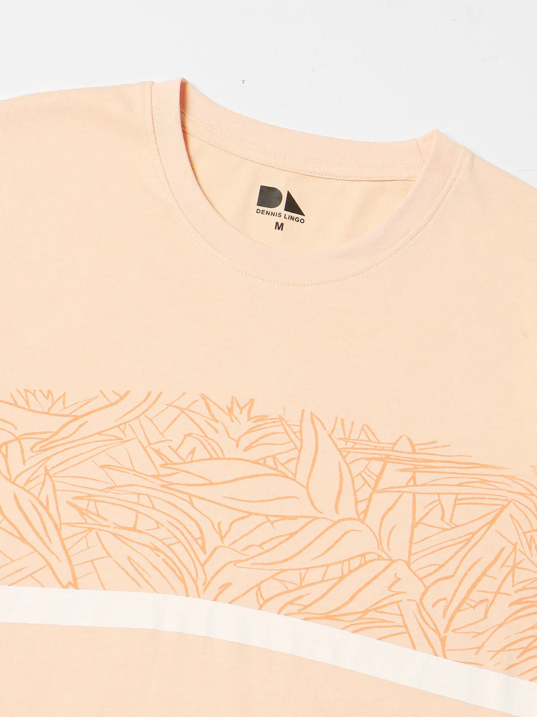 Dennis Lingo Floral Printed Slim Fit T-shirt