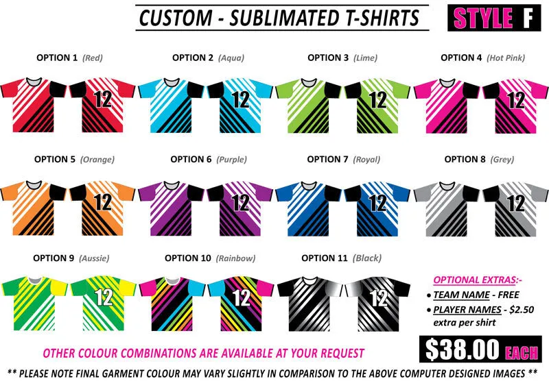 DESIGN TEES BY STYLE - Style F