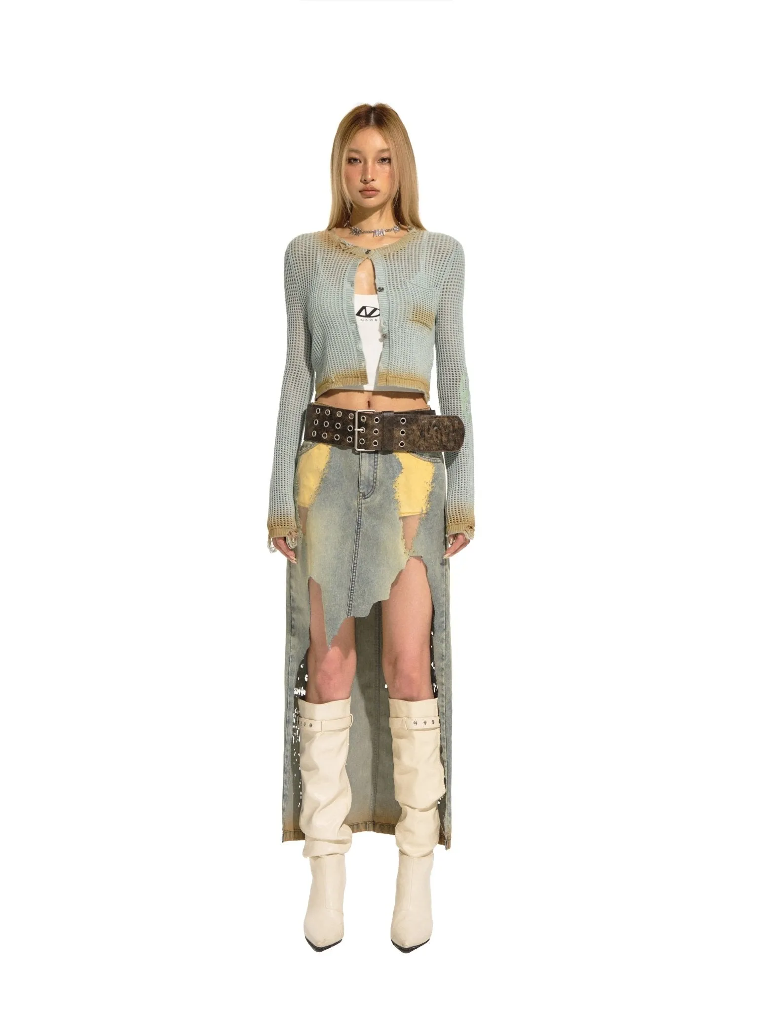 Doomsday Denim Skirt