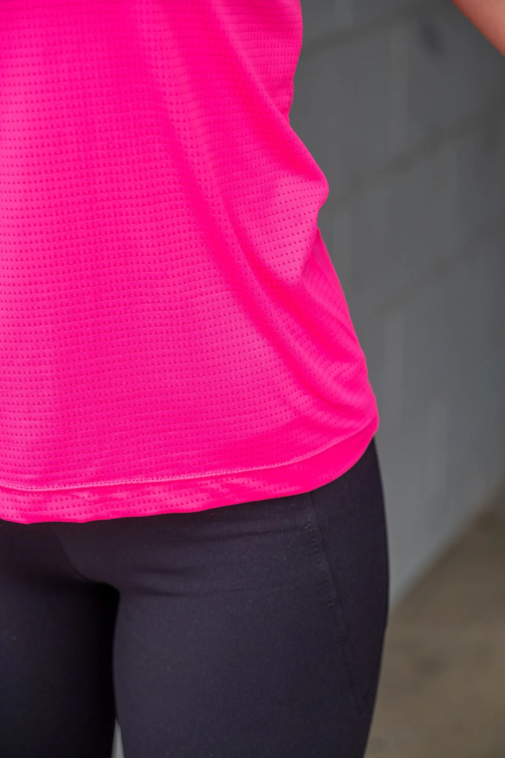 Energy Racerback Singlet - Neon Pink