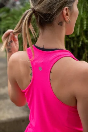 Energy Racerback Singlet - Neon Pink