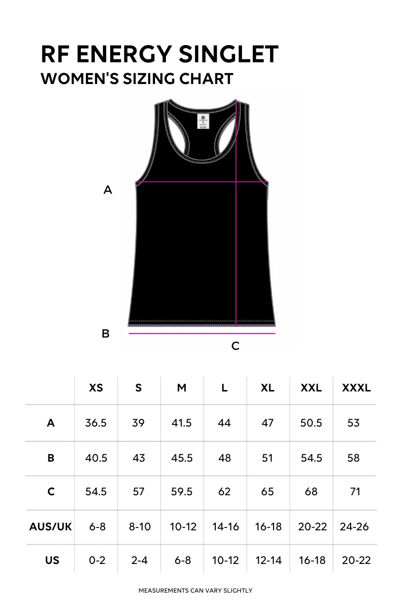 Energy Racerback Singlet - Neon Pink