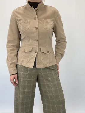 Fitted Corduroy Utility Jacket (M)