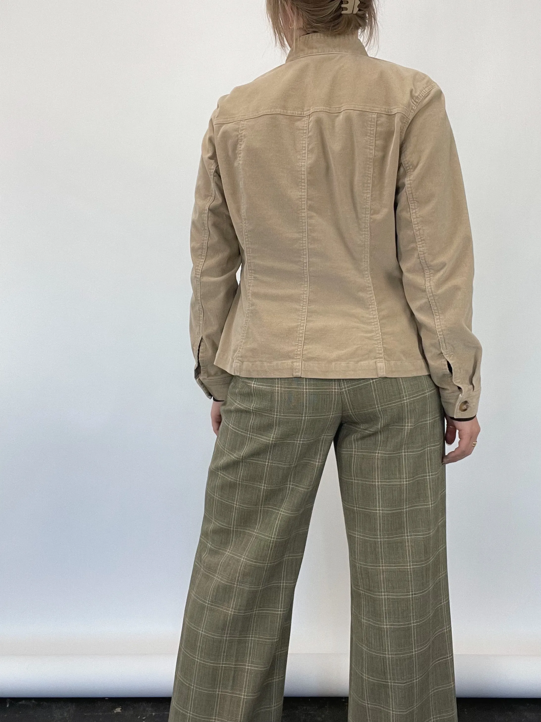 Fitted Corduroy Utility Jacket (M)