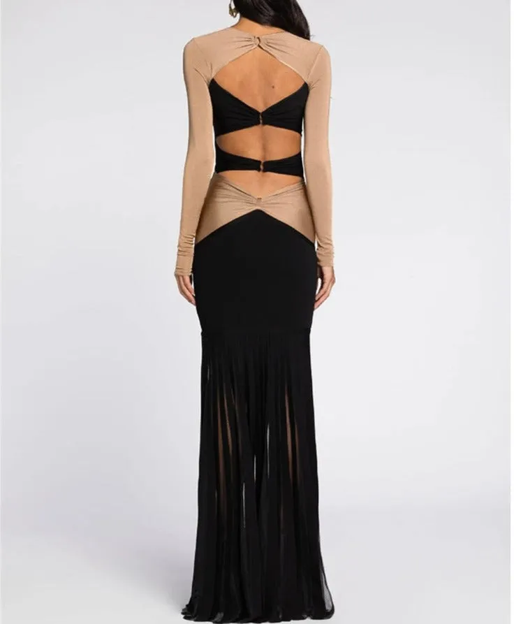 Francie Elegant Maxi Dress