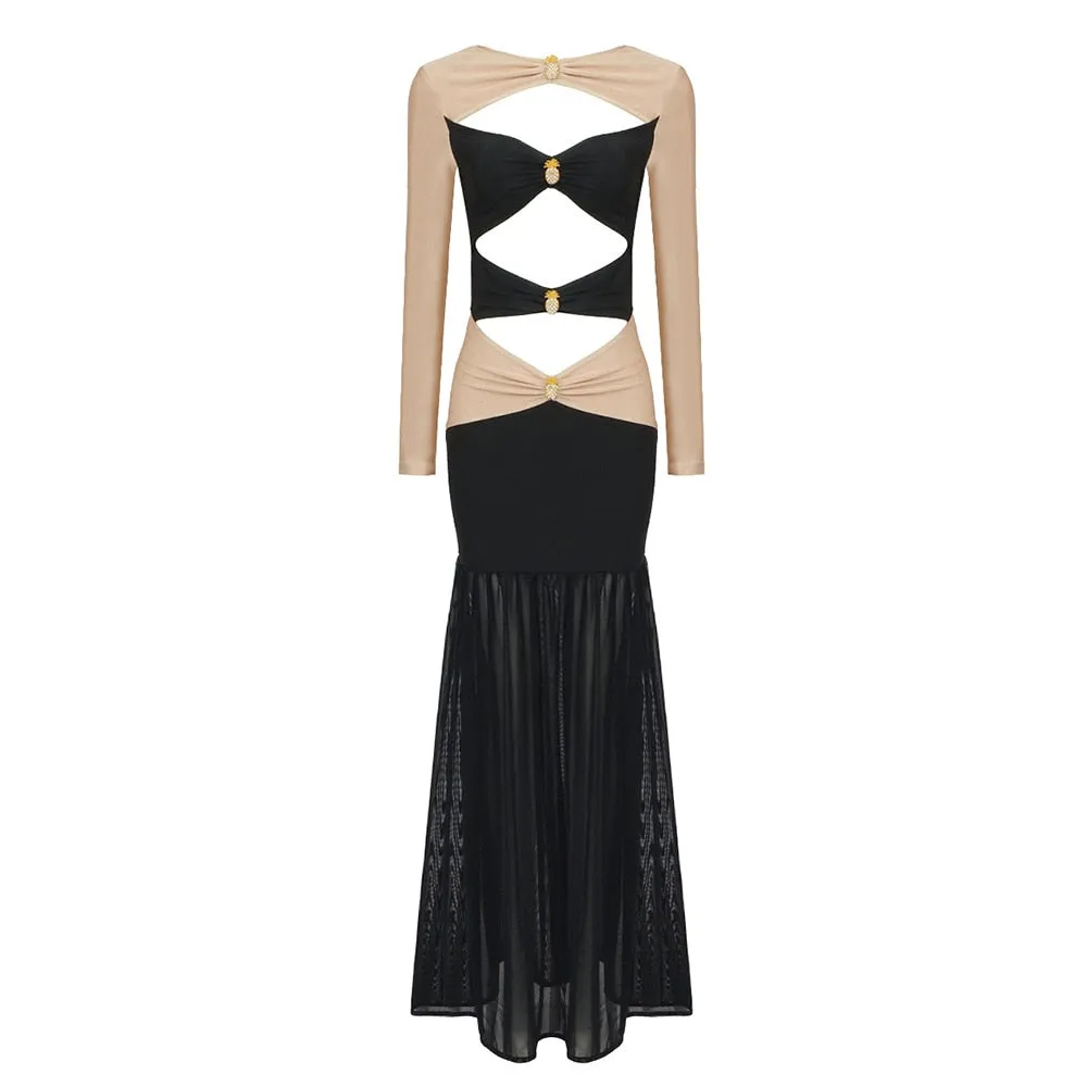 Francie Elegant Maxi Dress