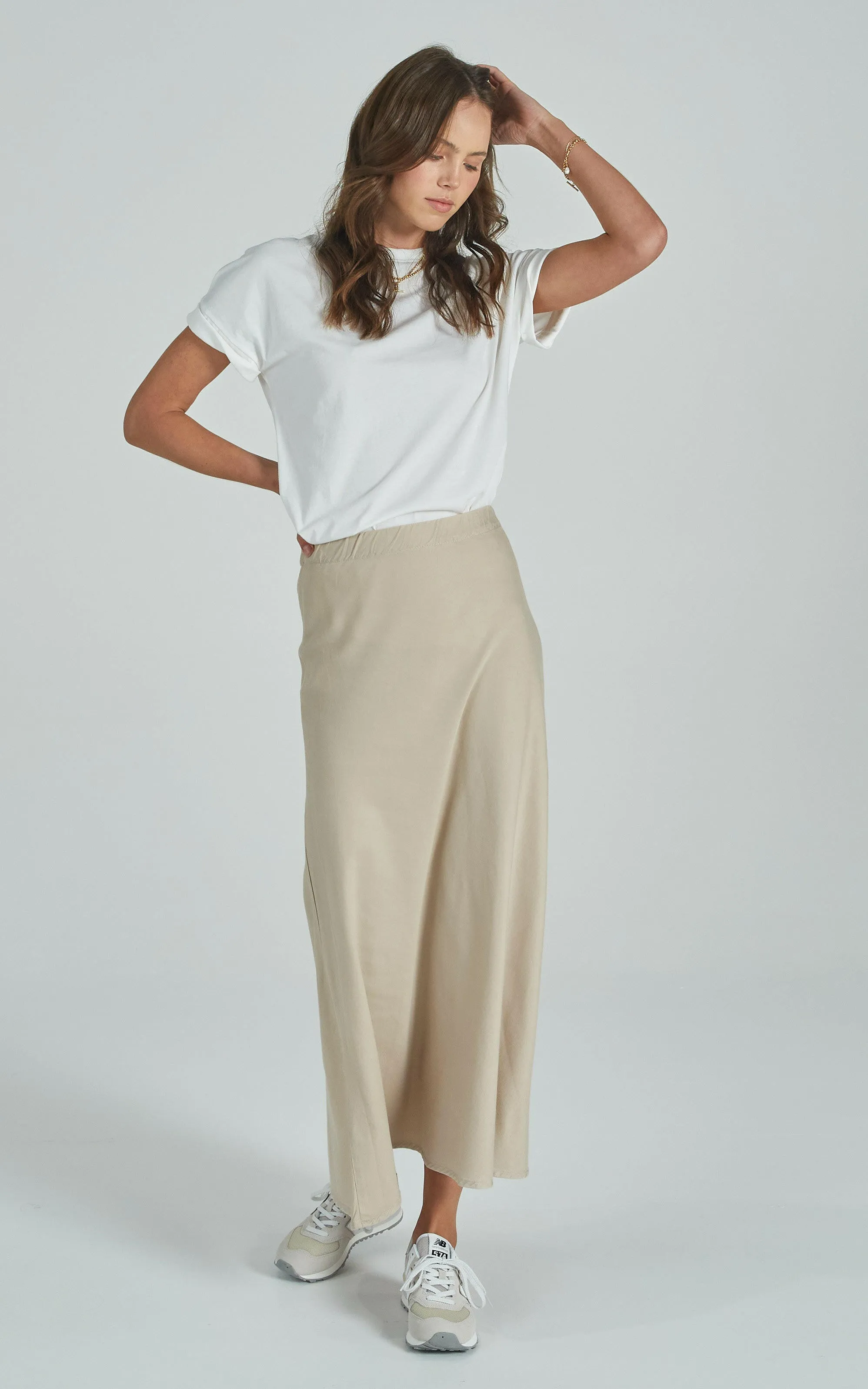 Gonna Tencel Tidal Skirt