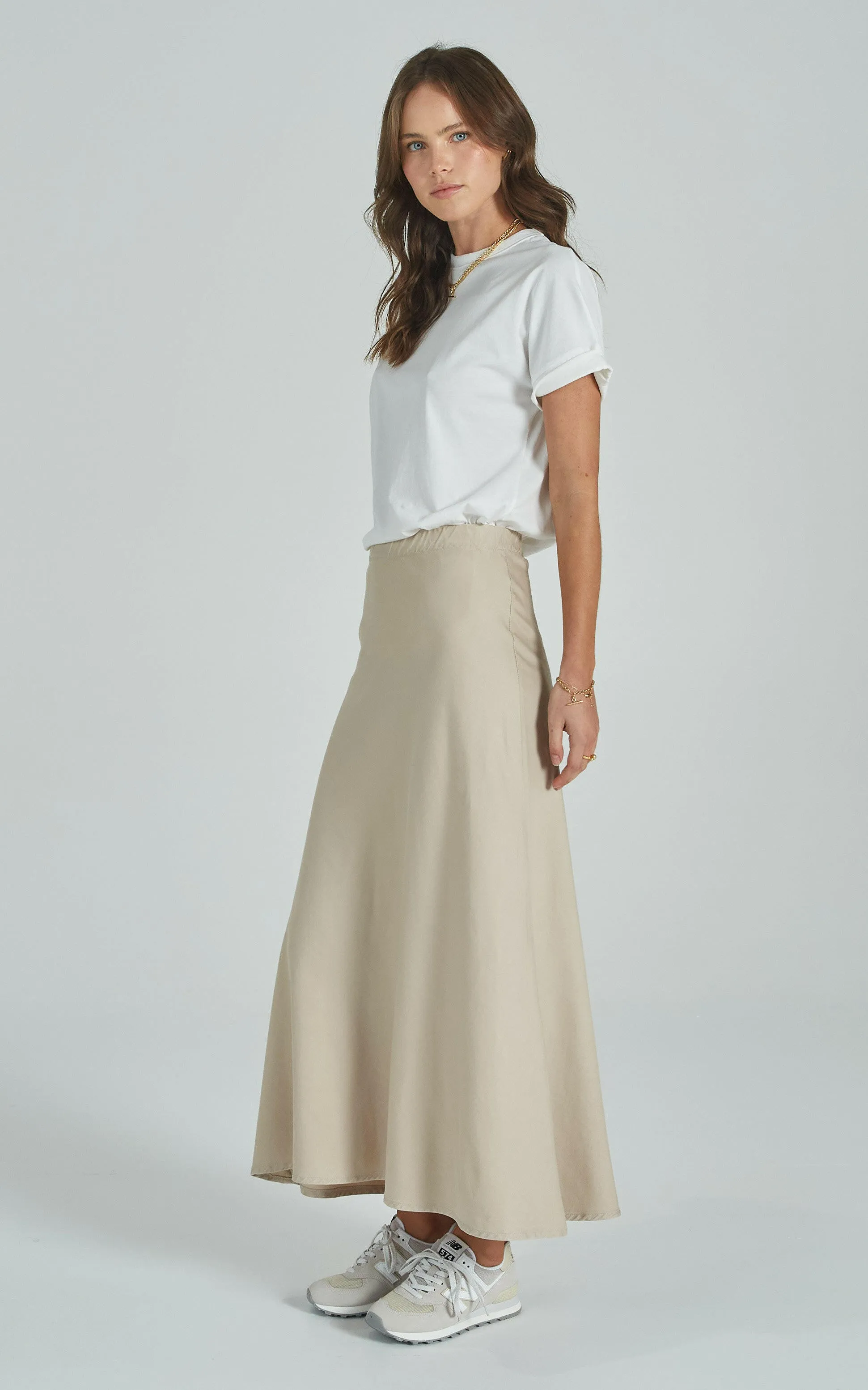 Gonna Tencel Tidal Skirt