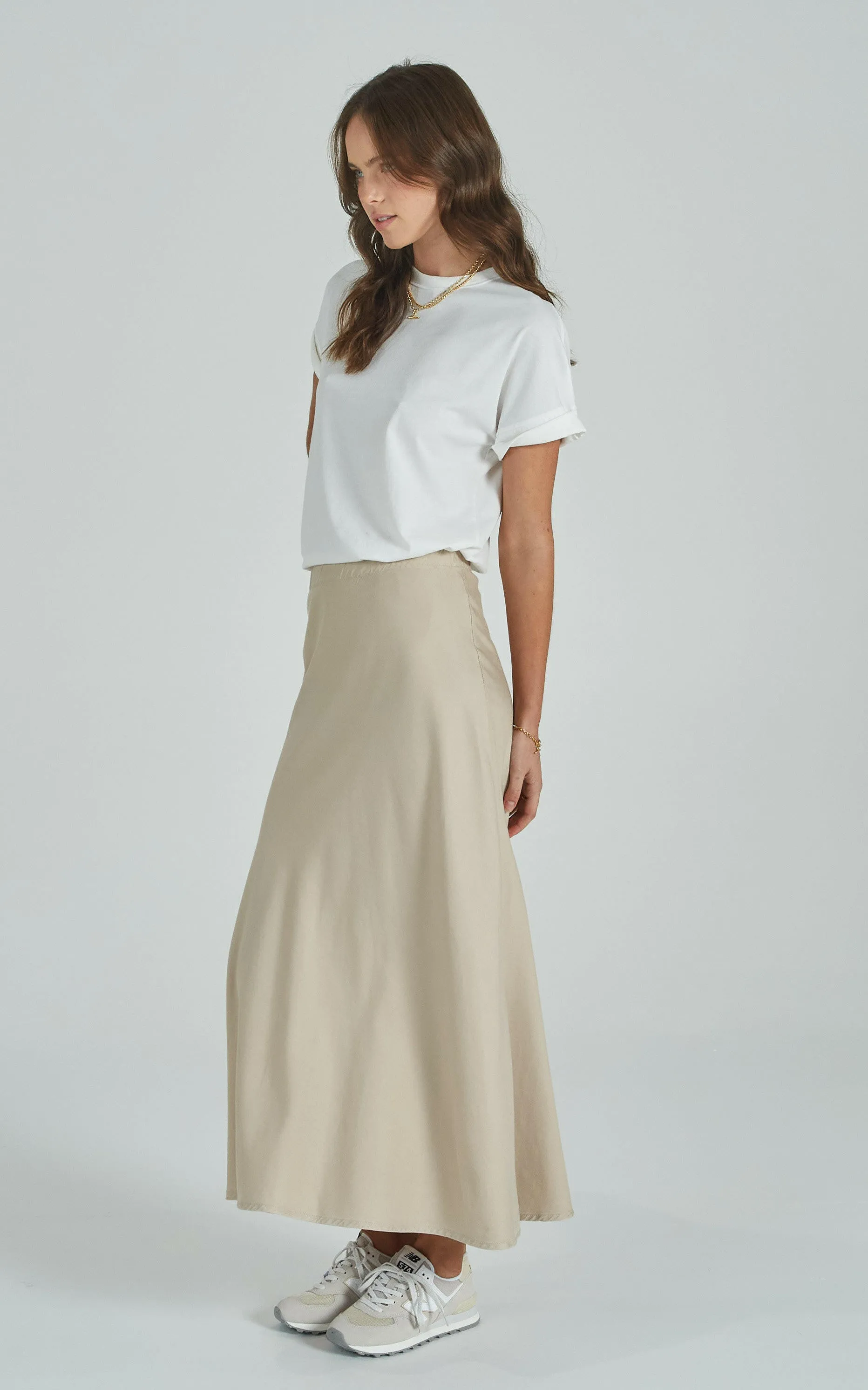 Gonna Tencel Tidal Skirt