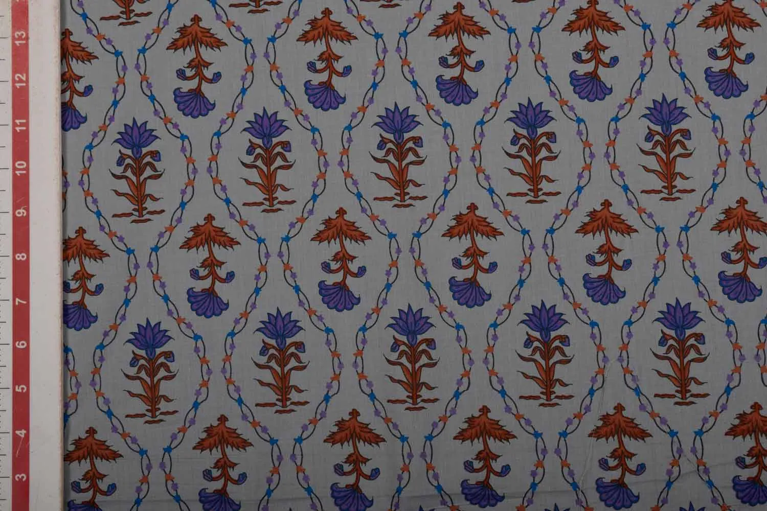 Grey Cotton Cambric Fabric