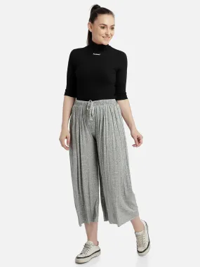 Grey palazzo pant