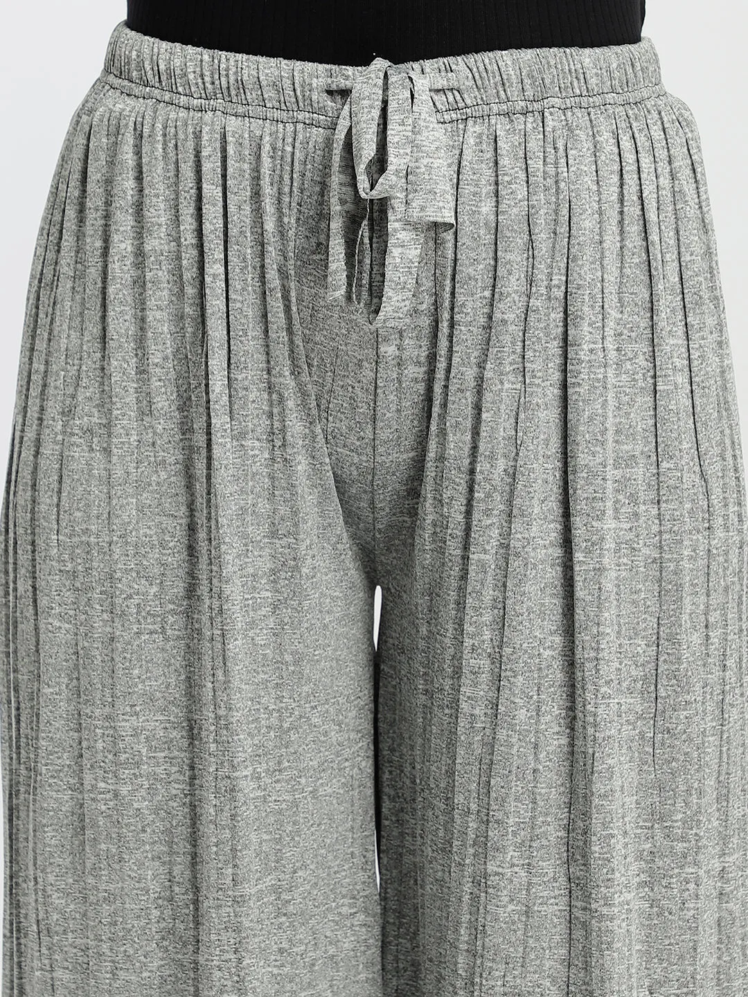 Grey palazzo pant