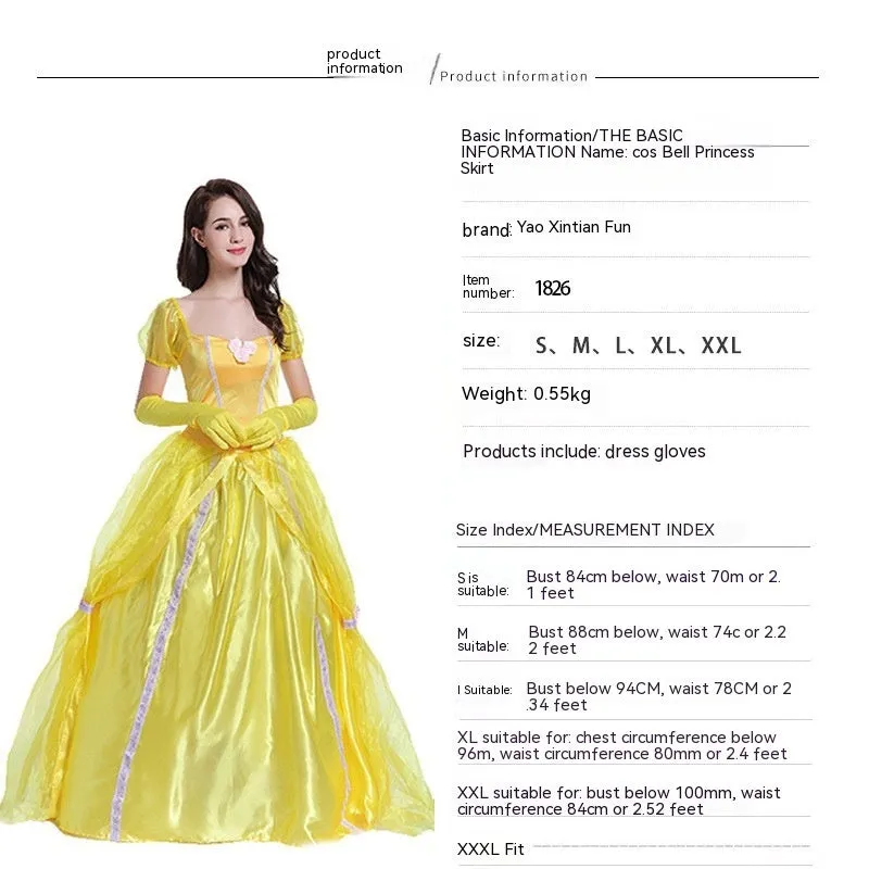 Halloween Costume Princess Dress Party Stage Wear