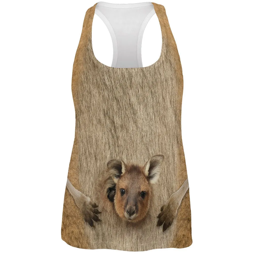Halloween Kangaroo Costume All Over Womens Tank Top