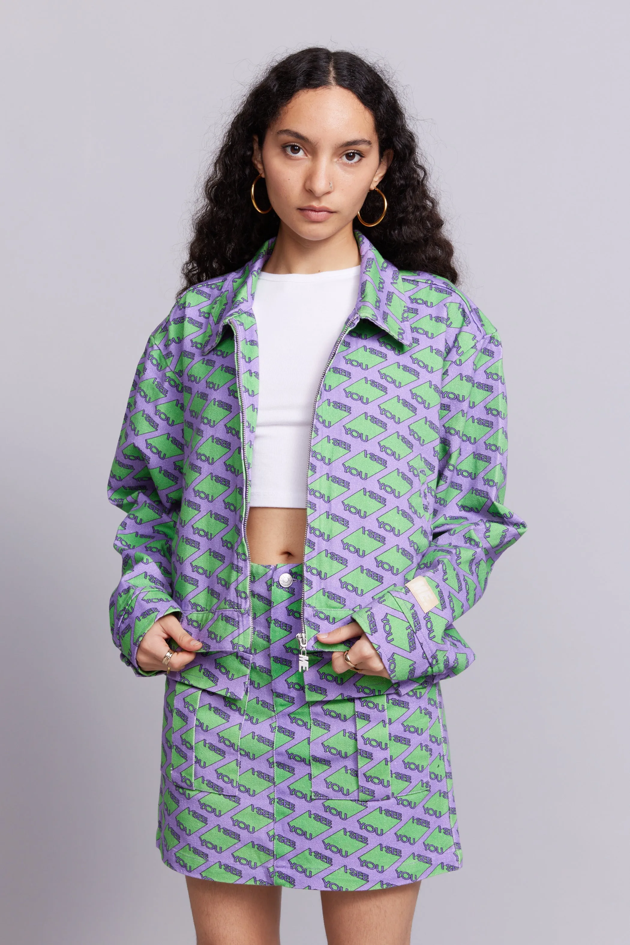 I See You Worker Jacket