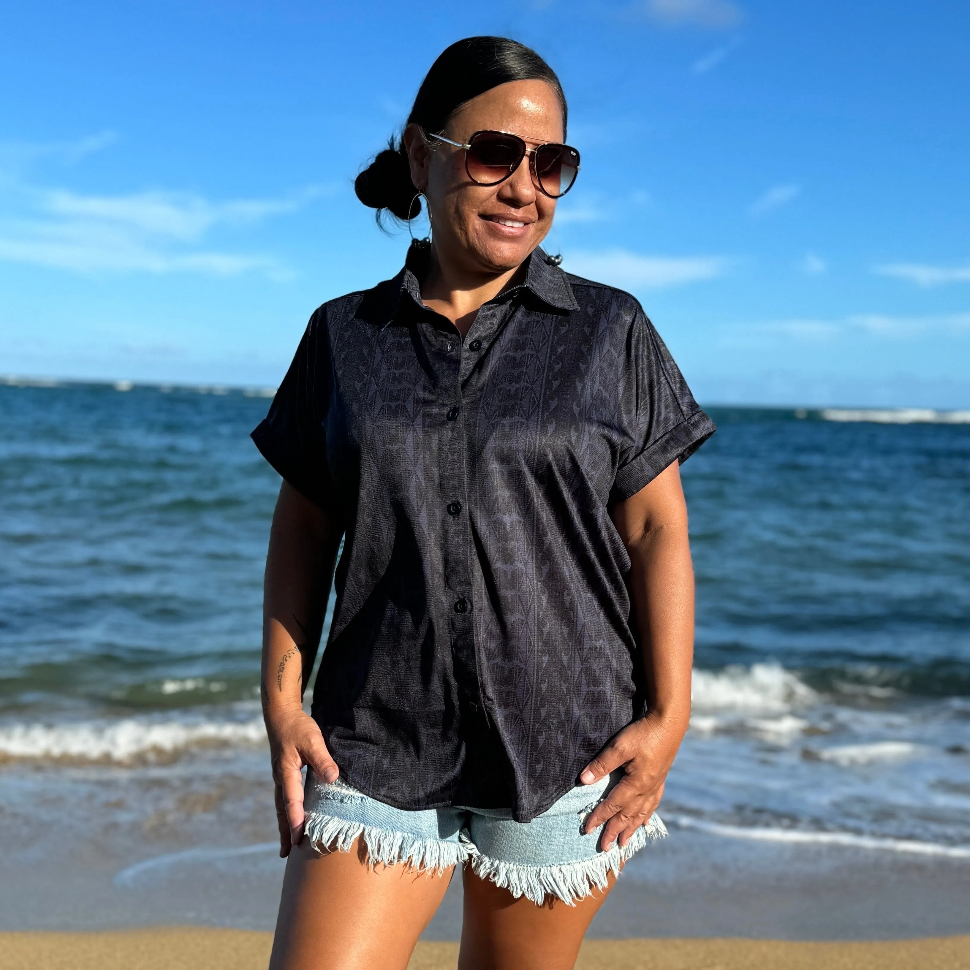 KEKAI PANTS BLACK GREY