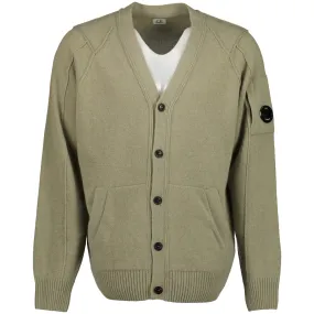 Lambswool Lens Cardigan