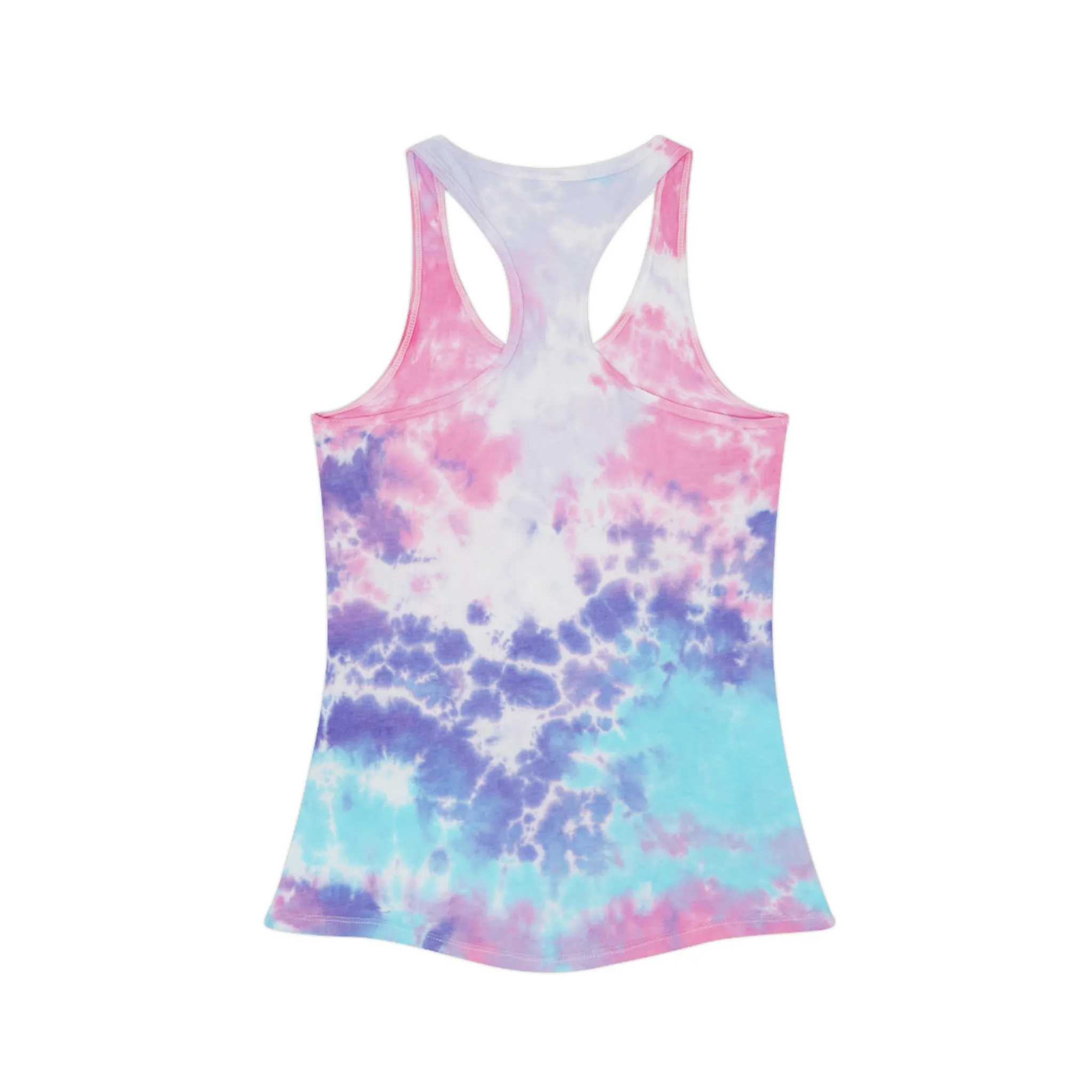 Logo Tie Dye Racerback Tank Top