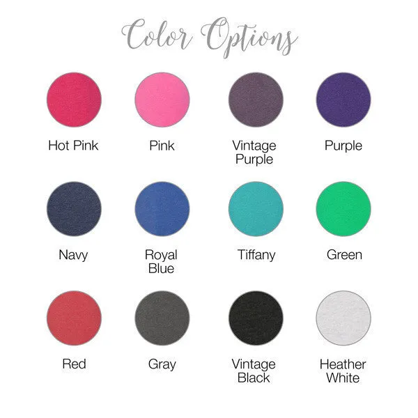 Loose Fit Bridesmaid Tank Tops