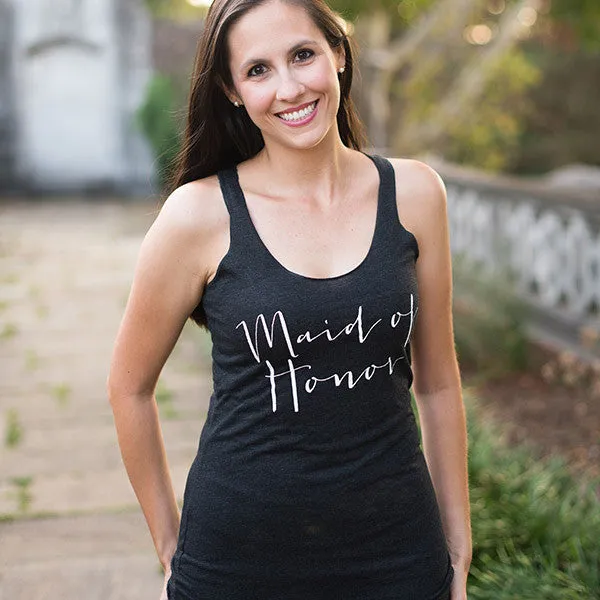 Loose Fit Bridesmaid Tank Tops