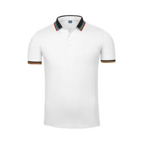 Mens Casual Business Polo Shirt