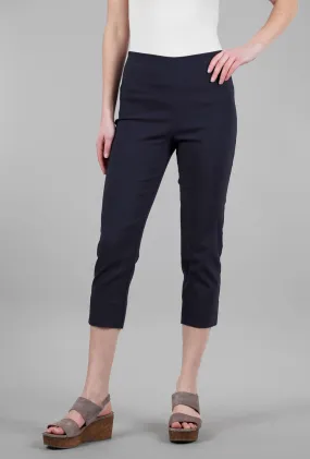 Mindy Cropped Pant, Navy